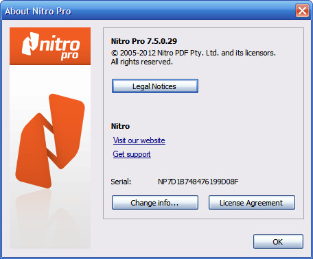 nitro pro 7.5.0.29 serial number